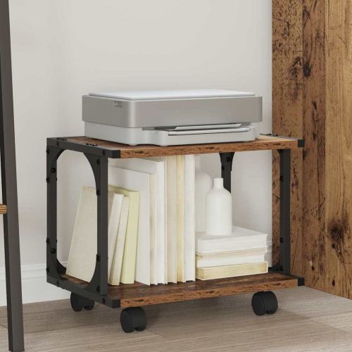 Стойка за принтер Старо дърво 41 x 28 x 33.5 см Инженерно дърво