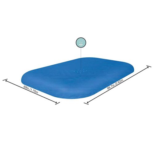 Bestway Покривало за басейн Flowclear, 262x175x51 см