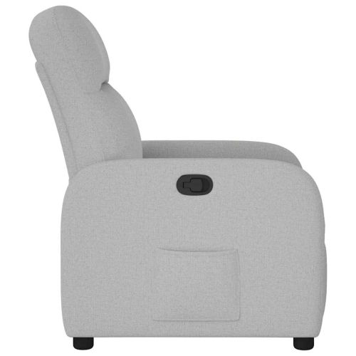Recliner Chair Cloud Grey Fabric