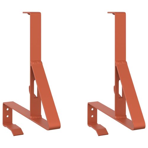 Поддръжка на снегозащита 2 pcs Червено 29,5 x 3 x 34,5 см