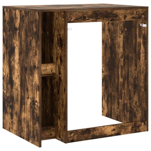 Шкаф за пералня Димян дъб 87 x 60 x 89 см Инженерно дърво