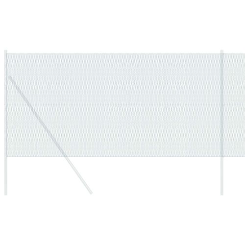 Шестоъгълна ограда Зелен 1,4 x 10 m ПВЦ