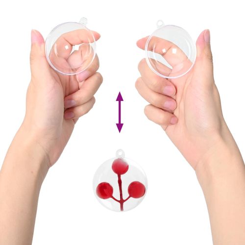 Комплект коледни топки 50 pcs Прозрачен Ø 5 см