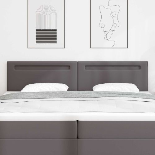 LED глава Сив 200 cm Изкуствена