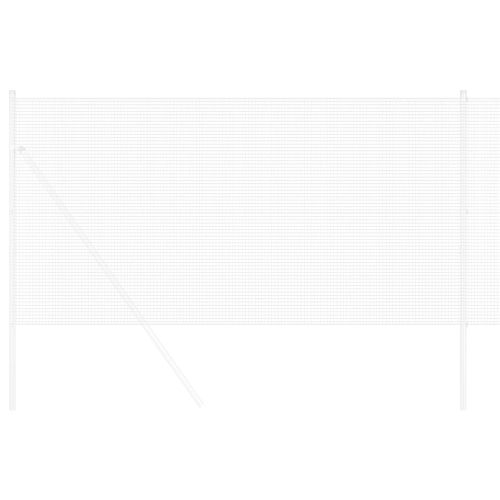 Заварена мрежа ограда Сребрист