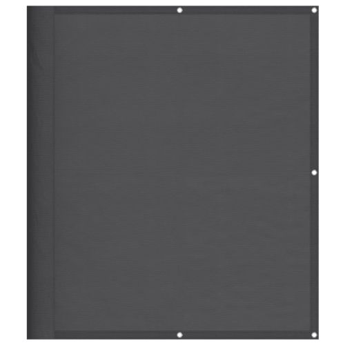 Балконски параван антрацит 120x700 см 100% полиестер оксфорд