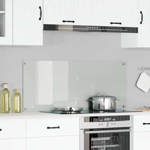 Кухненски заден панел Прозрачен 120 x 50 cm закалено стъкло