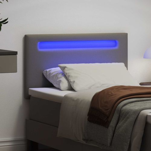 LED глава Сив 90 cm Изкуствена