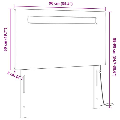 LED глава Капучино 90 cm Изкуствена