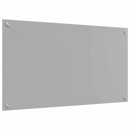 Кухненски заден панел 2 pcs Светлосиво 90 x 50 cm