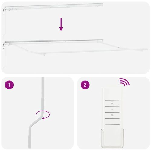 Автоматично прибираща се тента, антрацит и бял, 450x300 см