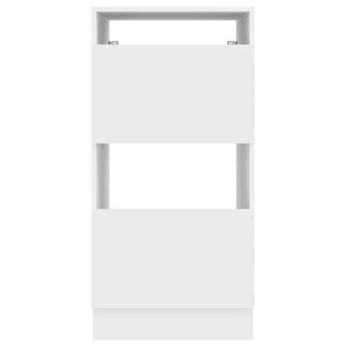 Мивка за пране с врата Бяло 50 x 68 x 102 см Инженерно дърво