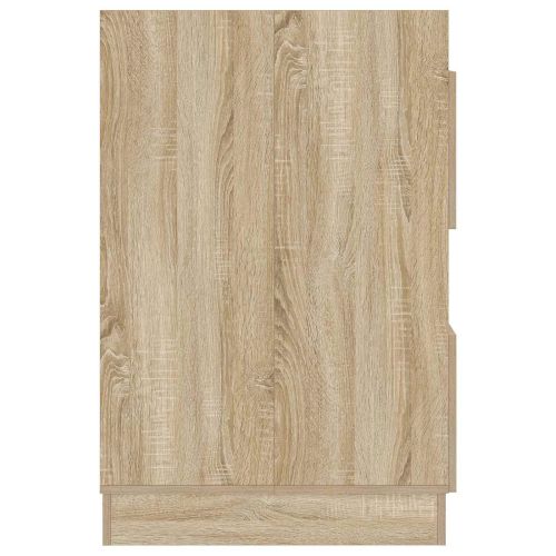 Мивка за пране с врата Сонома 50 x 68 x 102 см Инженерно дърво