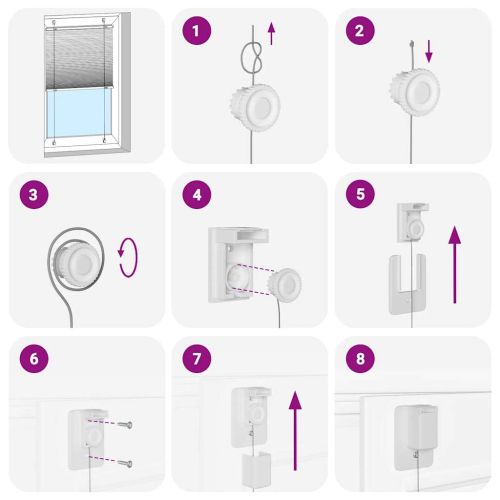 Плисирана щора Светло сиво 75x100 cm Ширина на плата 74,4 cm