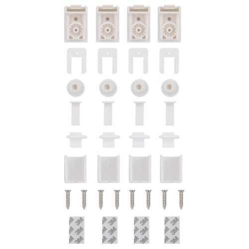 Плисирана щора Светло сиво 75x100 cm Ширина на плата 74,4 cm