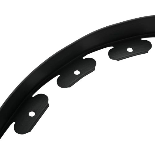 Ограничители за тревни площи Черно 4000 x 4 x 5 см Пластмаса