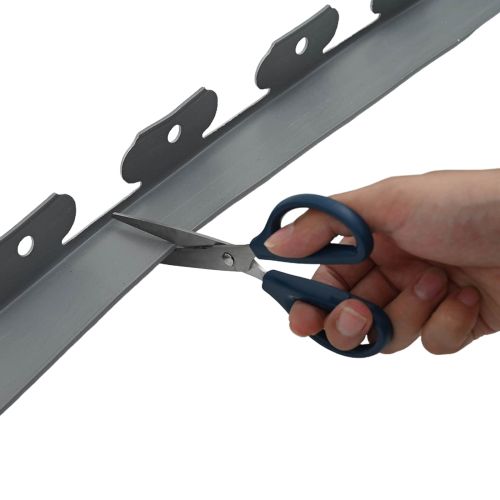 Ограничители за тревни площи Сив 2000 x 4 x 5 см Пластмаса