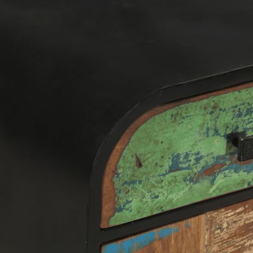 Бюфет, регенерирано дърво масив, 140x35x76 cм