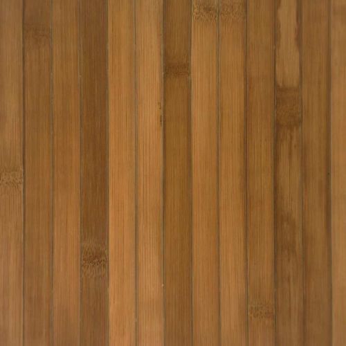 Килим, правоъгълен, кафяв, 80x500 см, бамбук