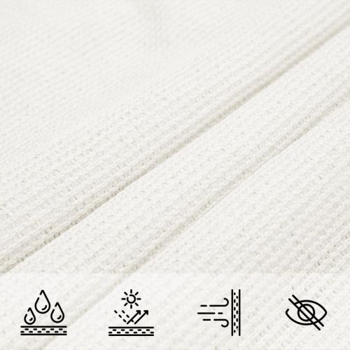 Платно-сенник, HDPE, правоъгълно, 2x4 м, бяло