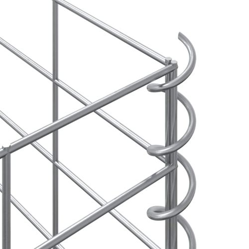 Габиони повдигнати лехи, 3 бр, 30x30x150 см, желязо