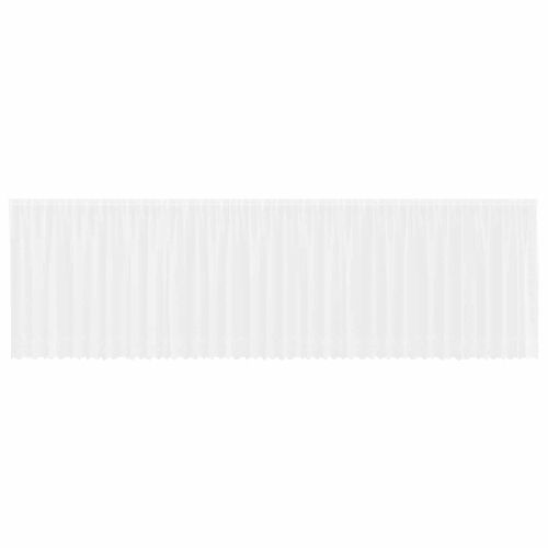 Перде от дантела С завеси Флорален Бяло 160 x 900 см Полиестер