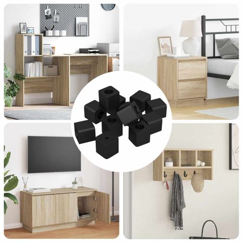 Държач за чекмедже 6792 pcs Черно 15 x 15 x 15 мм PP кополимер