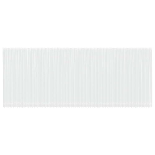 Перде от дантела С завеси Бяло 1200 x 280 см Полиестер