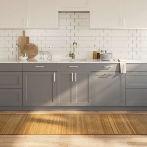 Килим, правоъгълен, натурален, 80x400 см, бамбук