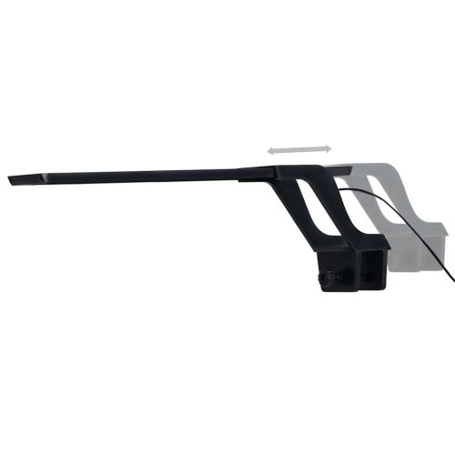 LED лампа за аквариум със скоба, 35-55 см, синьо и бяло