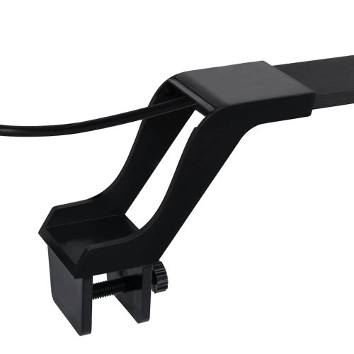 LED лампа за аквариум със скоби, 55-70 см, синьо и бяло