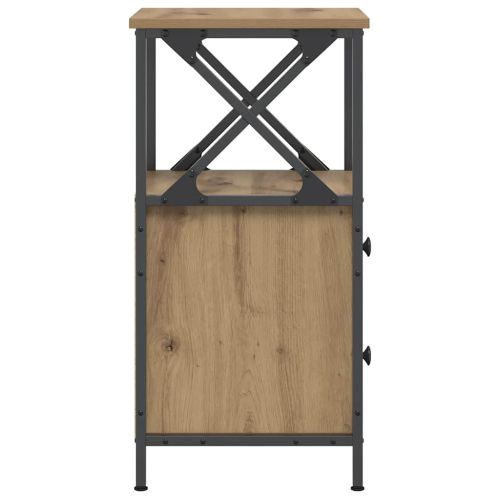 Нощно шкафче Artisan Oak 34x35,5x70 cm Инженерна дървесина