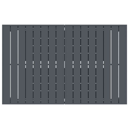 Комплект за хранене в градината 9 pcs Антрацит