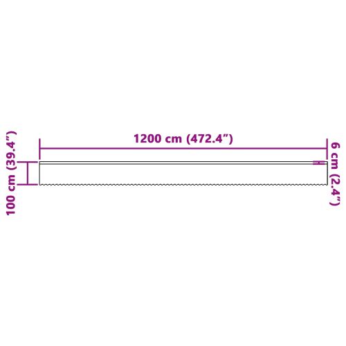 Перде от дантела С завеси Флорален Бяло 100 x 1200 cm Полиестер