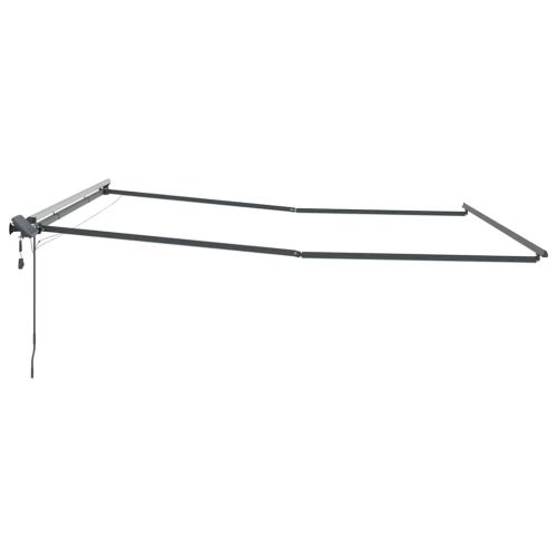 Рамка за сенник Антрацит 500 × 350 cm Алуминий