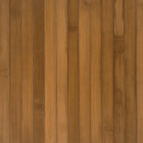 Килим, кръгъл, кафяв, 80 см, бамбук