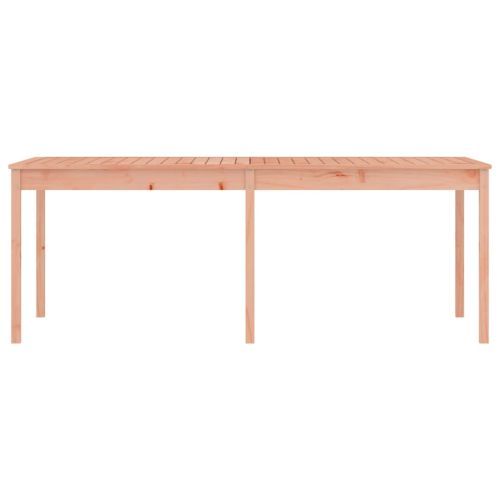 Градинска маса, 203,5x100x76 см, дугласко дърво масив