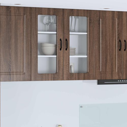 Кухненски шкаф Kalmar Кафяв дъб 80 x 31 x 80 см Инженерно дърво