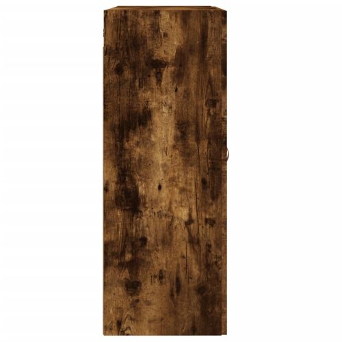 Стенни шкафове, 2 бр, опушен дъб, инженерно дърво