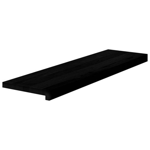 Стълбищни стъпала, 20 бр, тъмнокафяви, 90x30x2 см, дъб масив