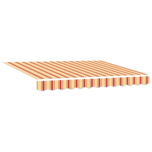 Прибираща се тента Жълт и оранжев 300 x 250 cm
