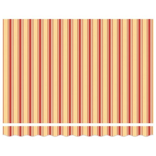 Прибираща се тента Жълт и оранжев 300 x 250 cm