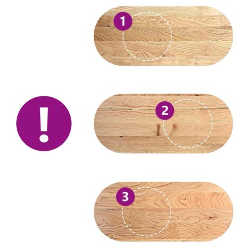 Плот за маса, 140x60x2 см, дъбово дърво масив, овална