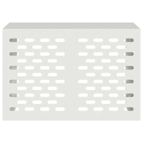 Покритие за климатик Бяло 90 x 40 x 60 см Стомана