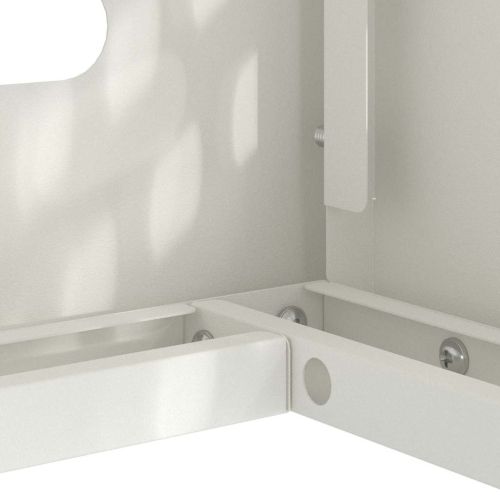 Покритие за климатик Бяло 90 x 40 x 60 см Стомана