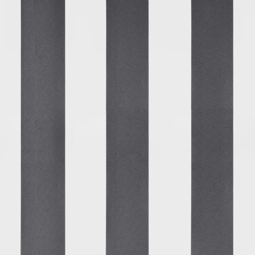 Ръчно прибираща се тента, антрацит и бял, 450x350 см