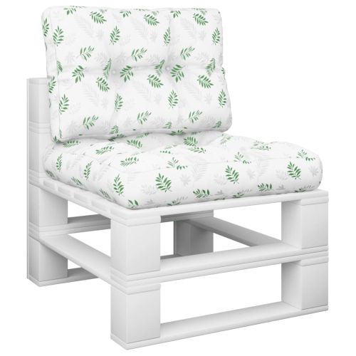 Палетни възглавници, 2 бр, на листа, текстил