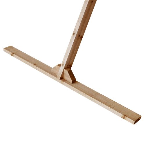 Сватбена арка Светло кафяво 202 x 95 x 254 см Солиден бор