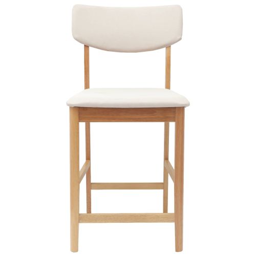 Обедени столове 2 pcs Естествен 48 x 49 x 95 см