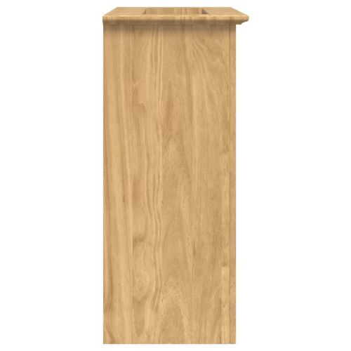 Шкаф за баня BODO Меден кафяв 70 x 35 x 80 см Инженерно дърво